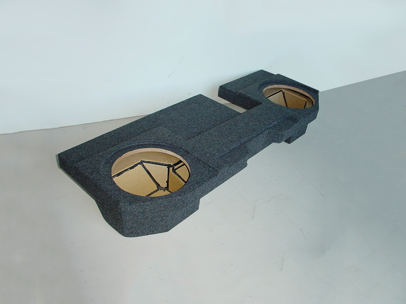 2009-2014 Dodge Ram Quad Cab Jumbo 2 8" Sub Box Carpeted