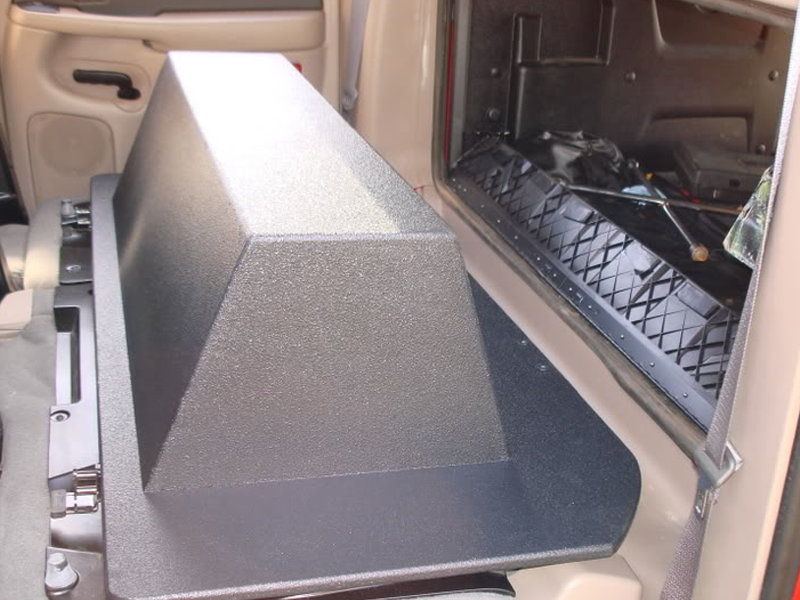 02-2016 Avalanche / Cadillac Ext. Square Hole Ported 2X10" Poly Sub Box