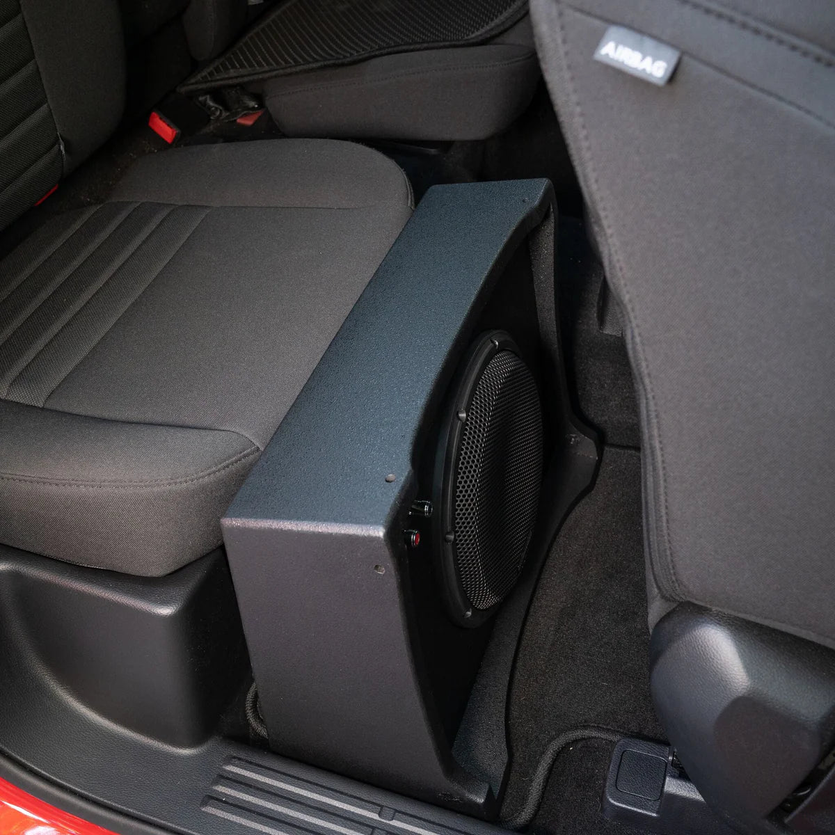 STINGER 10" 400 Watt (RMS) Under Seat Subwoofer Enclosure (400 Watts RMS/800 Watts Max) for Chevy, GMC, Ford, & Toyota Trucks