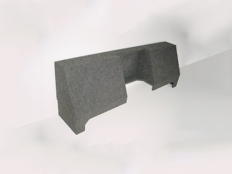 1994-2006 Chevy Regular Cab 2-10" DF Sub Box Carpeted
