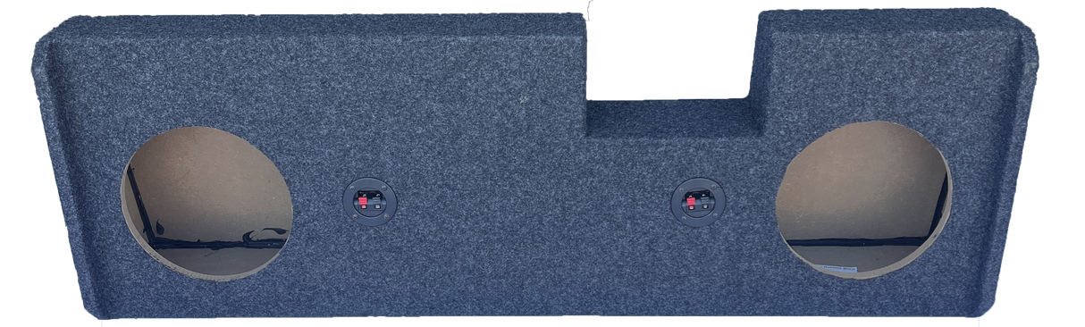 2019 & UP CHEVY CREW CAB DOWN FIRE PORTED 2X12" Carpeted