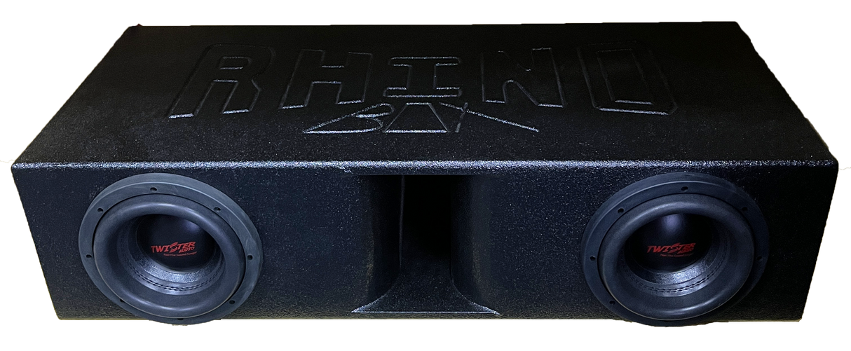 Horn Ported 2-8'' Super Bass Pro-Poly Sub Box