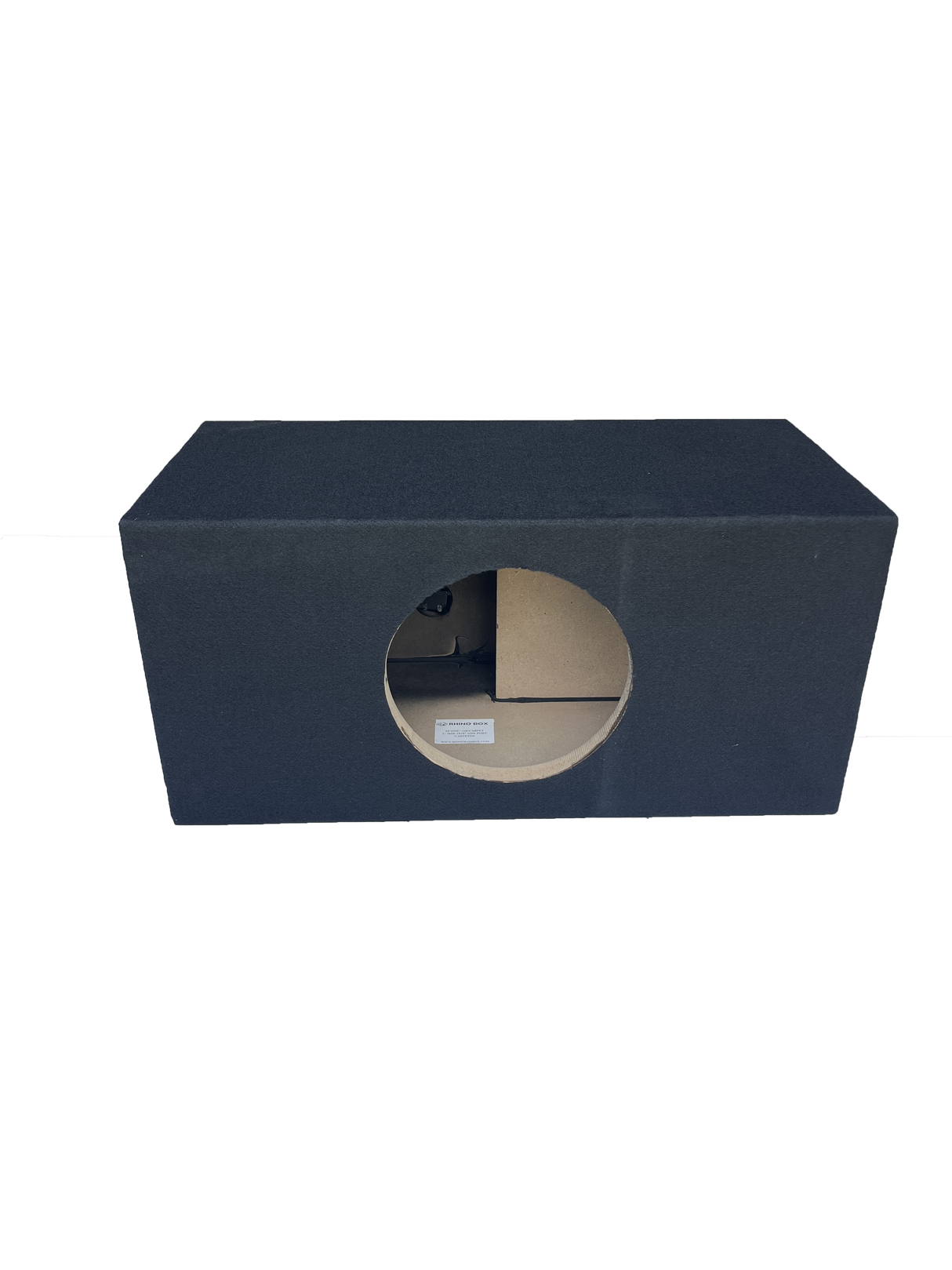 Single 10" , 1" Face & 3/4" Box Carpeted