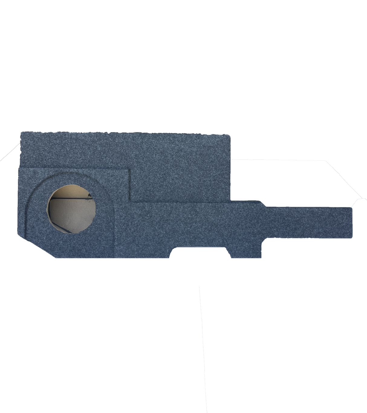 02-08 DODGE QUAD CAB PORTED 1X8 Carpeted