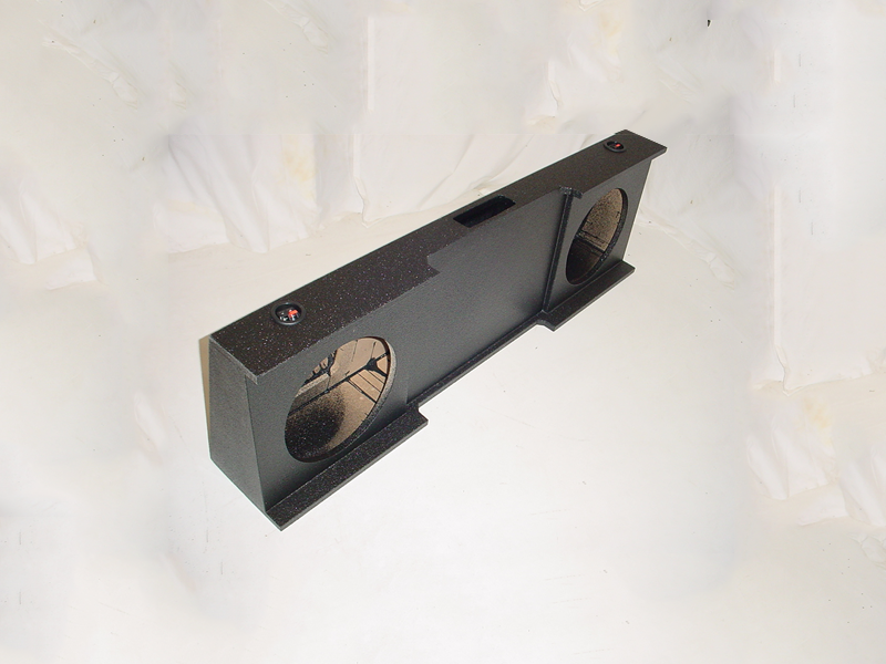 2008-2013 Chevy Crew cab Ported poly Subwoofer Box 2X10