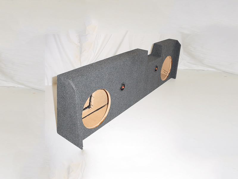 2014 Chevy Crew Cab 2 x 10" Sub Box Carpeted