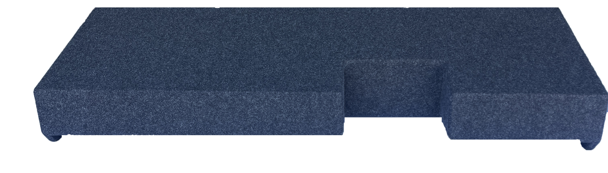 2019 & UP CHEVY CREW CAB DOWN FIRE 2X12" Carpeted