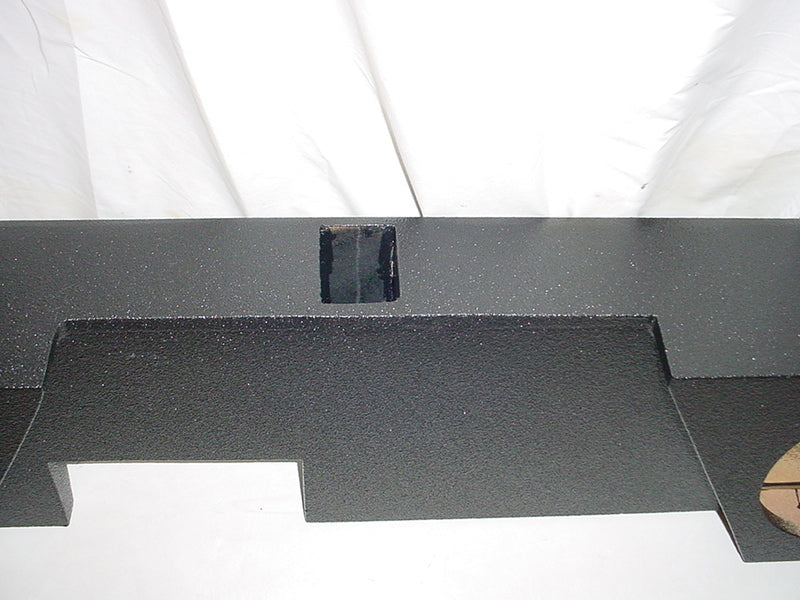 2014 and Up Chevy Double Cab Ported Sub Box 2X10" Poly