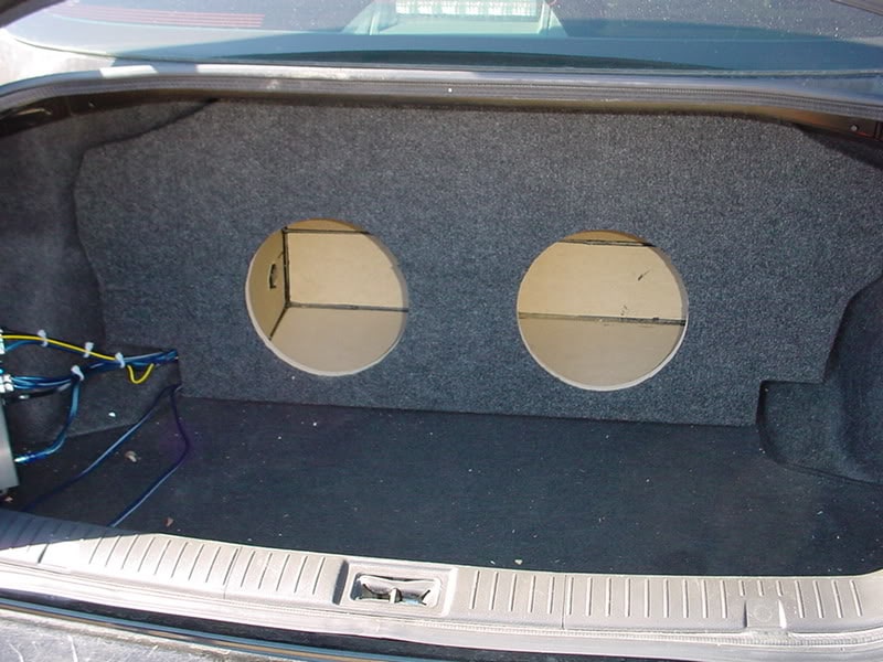 2003-2006 2x10"- Infiniti G35 Sedan Custom Carpeted Sub Box