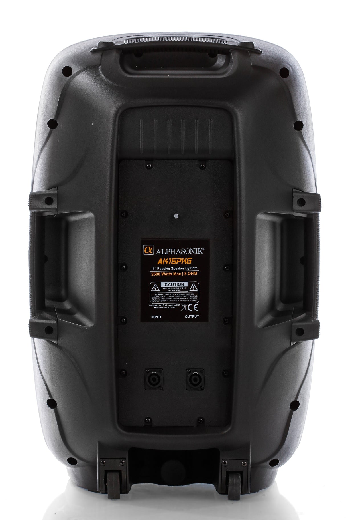 Alphasonik All-in-one 15" Powered 2500W PRO DJ Amplified Loud Speakers