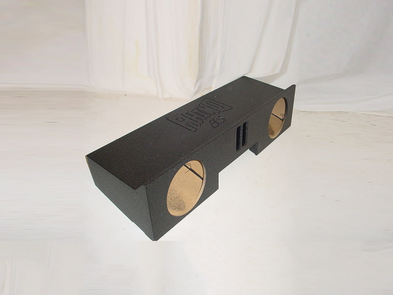 99-2006 Chevy Extended Cab 2-12'' Ported Poly subwoofer box