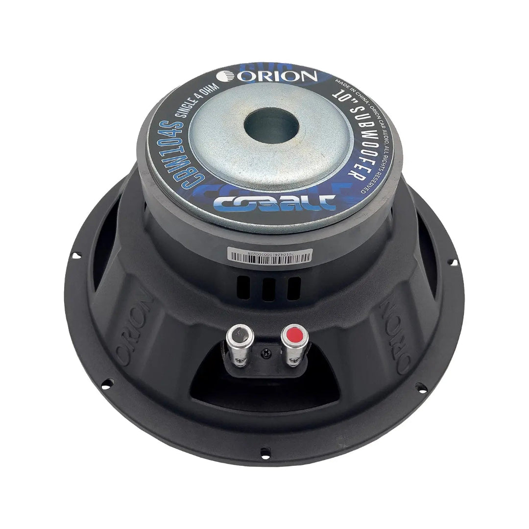 CBW104S - 10 Inch Subwoofer 300 Watts RMS 4-Ohm SVC - Orion Car Audio