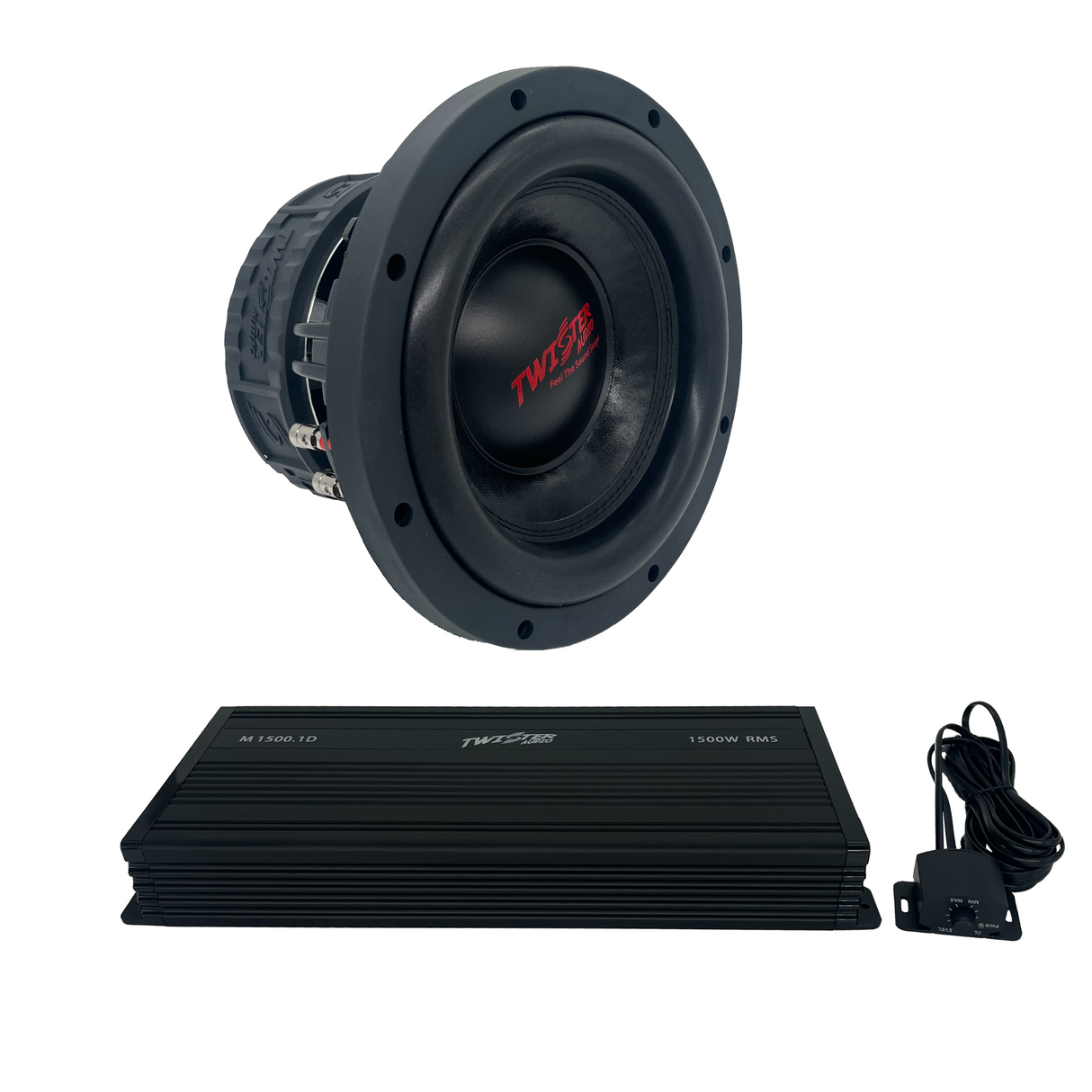 CENTER CONSOLE TORNADO 12" SERIES BASS BUNDLE