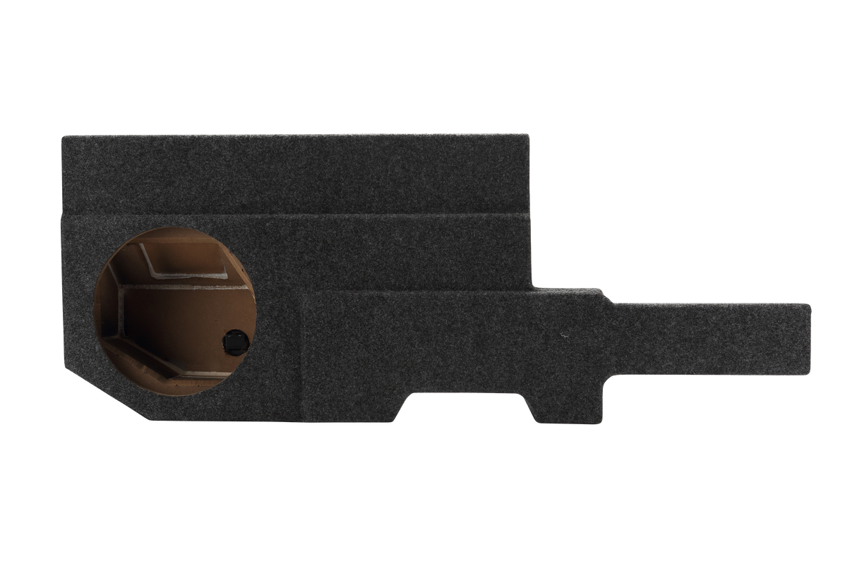2009 and up Dodge Quad Cab Ported 1 x 12" Carpeted Sub Box