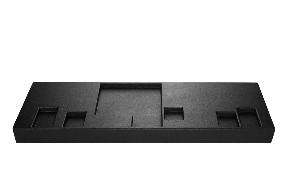 2006-2008 Dodge Mega Cab Behind The Rear Seat Sub Box Poly 2 x 10"