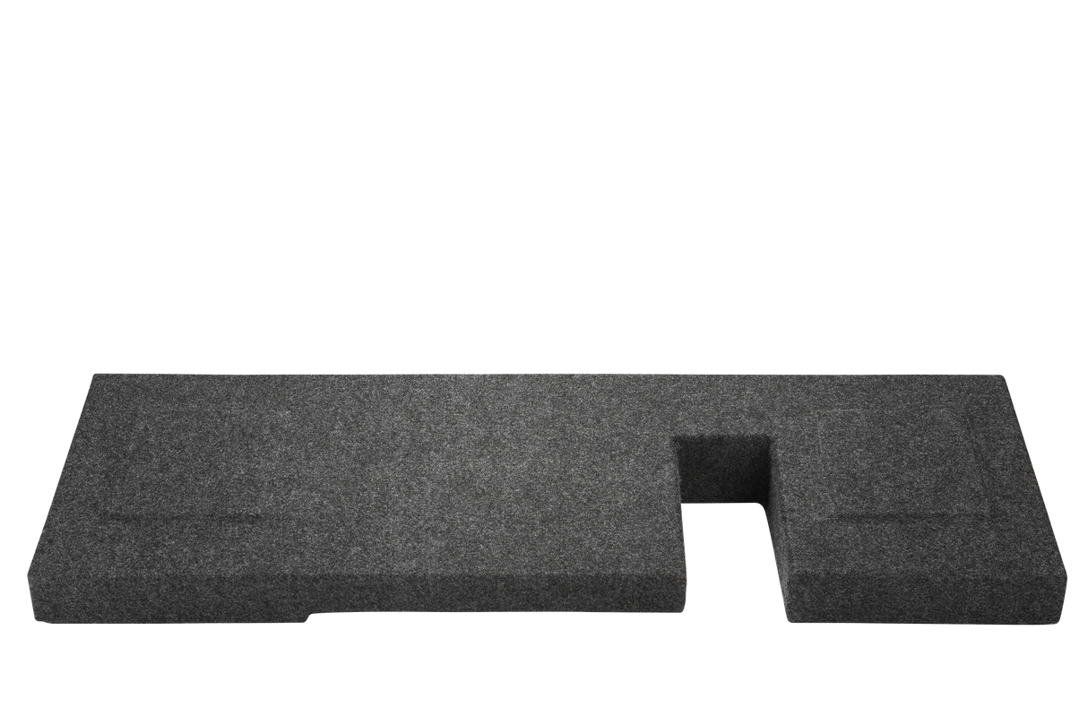 2014 and Up Ford F-150 Ext Cab Down Fire Carpeted 2 x 10"