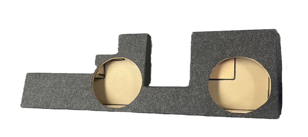 2004-2015 Ford F-250 F-350 Super Duty 2 10" Truck Sub Box Carpeted