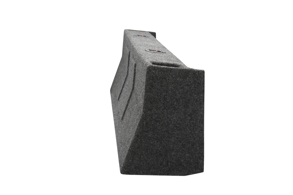 2009 & Up Ford F150 Super Crew Cab Ported Pro-Carpeted Sub Box 2X10