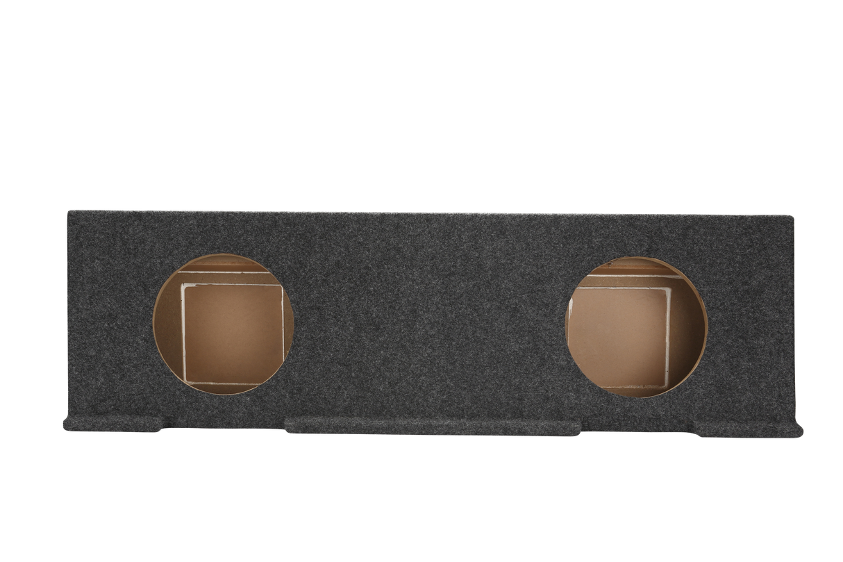 2001-2007 Chevy Crew Cab HD behind seat Carpeted Sub Box 2X10