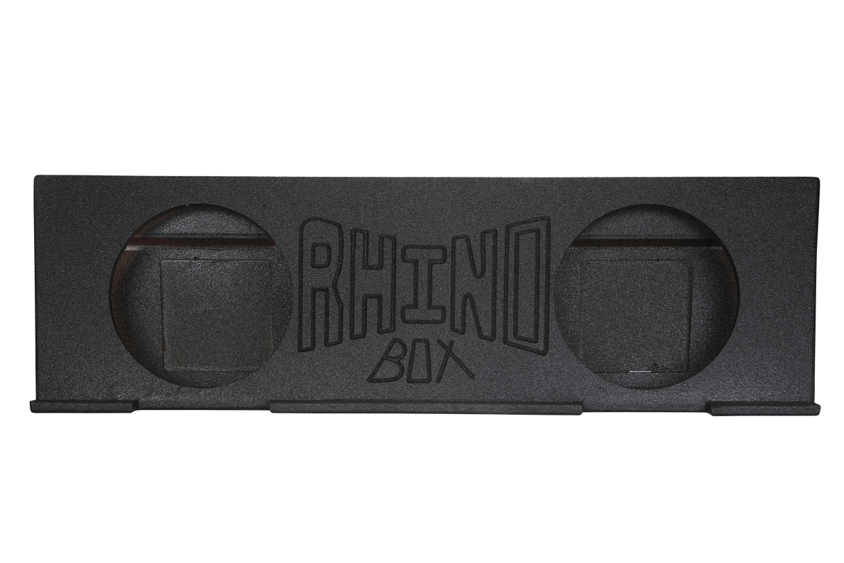 2001-2007 Chevy Crew Cab HD behind seat Poly Sub Box 2X12