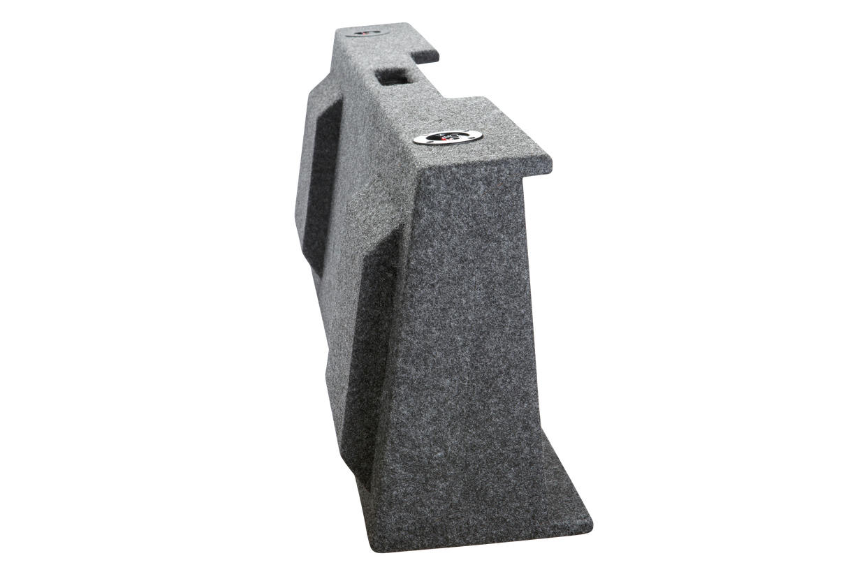 2008-2013 Chevy-Gmc Crew Cab Ported Sub Box 2X12 Carpeted