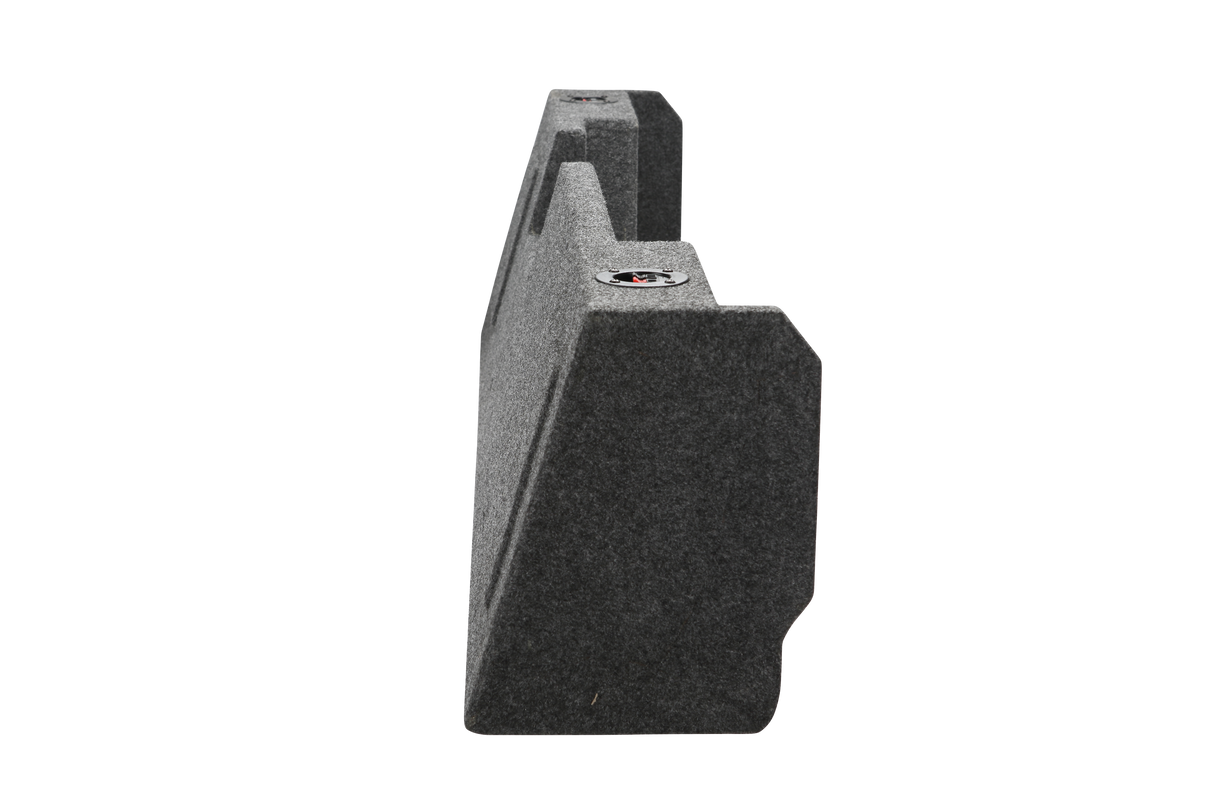 2014 and Up Chevy Double Cab Pro-Carpeted Subwoofer Box Sub Box 2X10