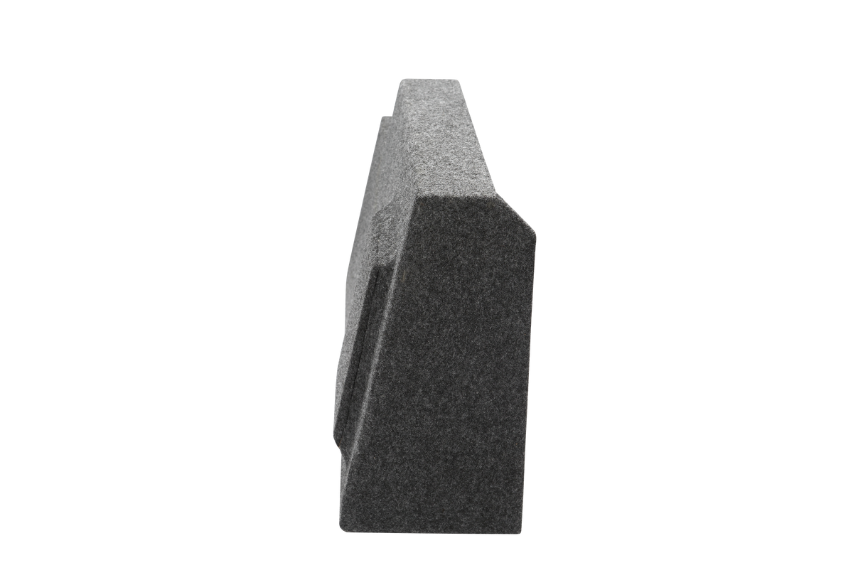 2014 & UP Chevy Crew Cab Single Ported Pro-Carpeted Subwoofer Box 1X10