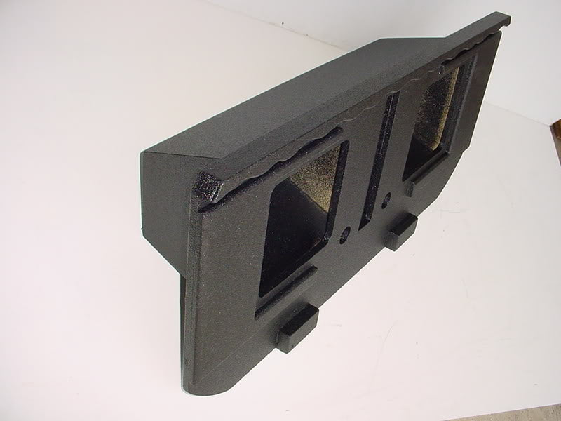 02-2016 Avalanche / Cadillac Ext. Square Hole Ported 2X15" Poly Sub BoX