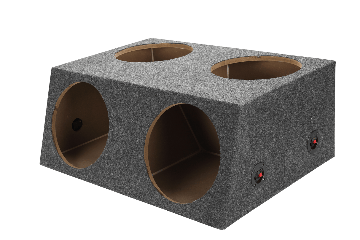 Hatch Back 4x10" Carpeted Sub Box
