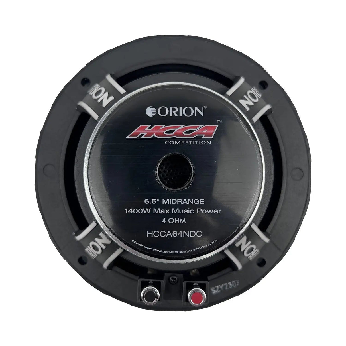 HCCA64NDC - 6.5 inch 4 Ohm Dust Cap Midrange Speaker 350 Watts RMS - Orion Car Audio