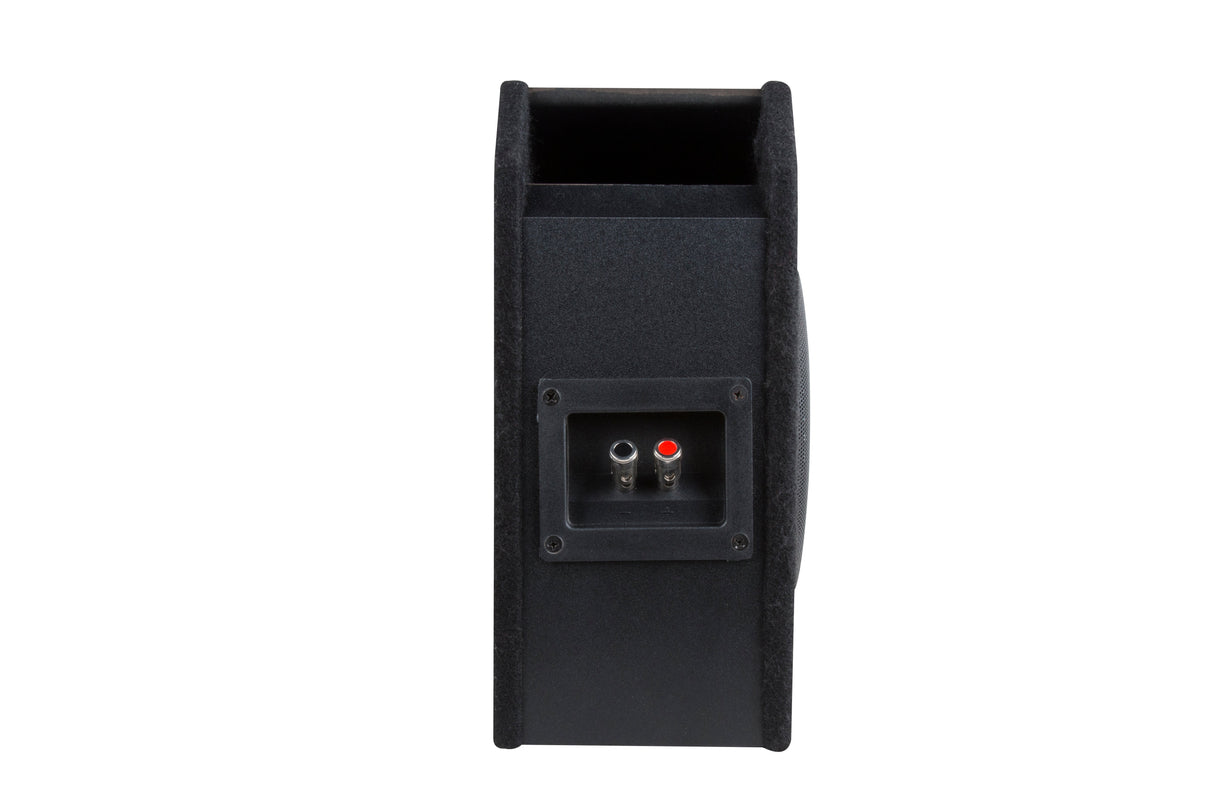 Alphasonik Dynamis DCP8 8 inch 1000 Watts 4-Ohm Shallow Mount Flat Enclosed Sub woofer in Ported Vented Box for Tight Spaces in Cars and Trucks, Slim Thin Loaded Subwoofer Custom Port Bass Enclosure