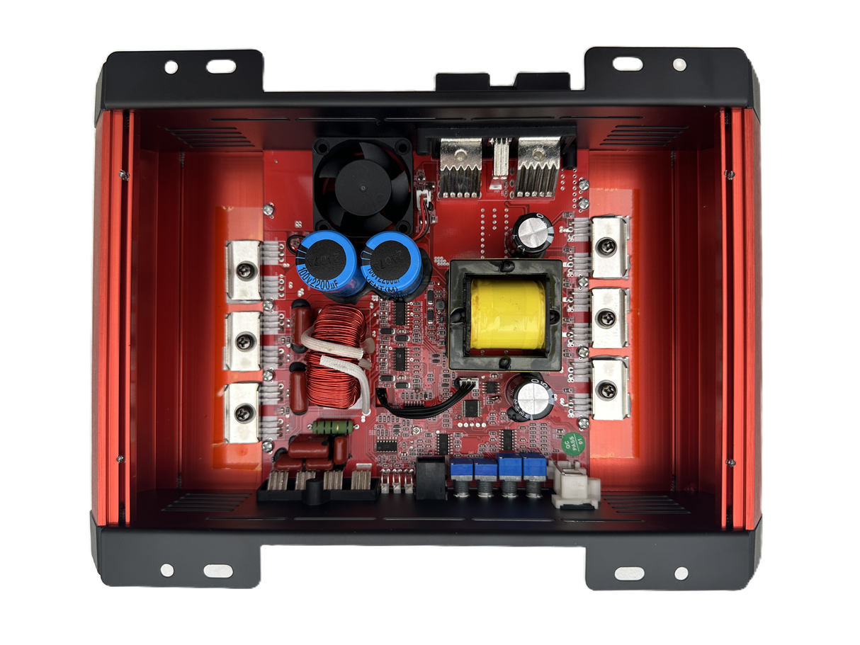 TWISTER AUDIO CARNAGE V2 SERIES 1 CHANNEL AMPLIFIER 1600W RMS/CH @ 1 OHM(C.1600.1)