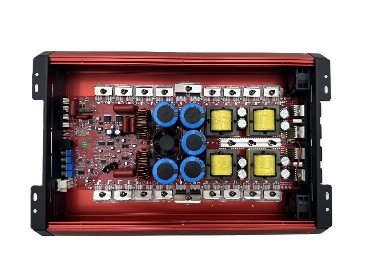 TWISTER AUDIO CARNAGE V2 SERIES 1 CHANNEL AMPLIFIER 8500W RMS/CH @ 1 OHM(C.8500.1)