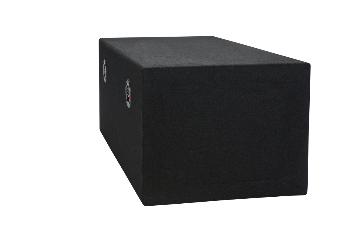 2X15'' Slot Ported " Compaq " Sub Box Carpeted