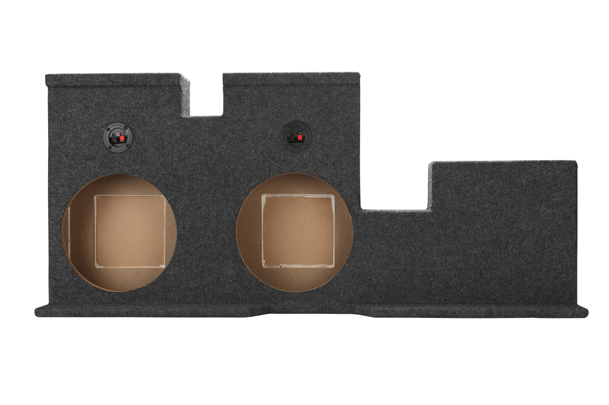 2007-2013 Toyota Tundra Double Cab Dual Carpeted Sub Box 2X8"