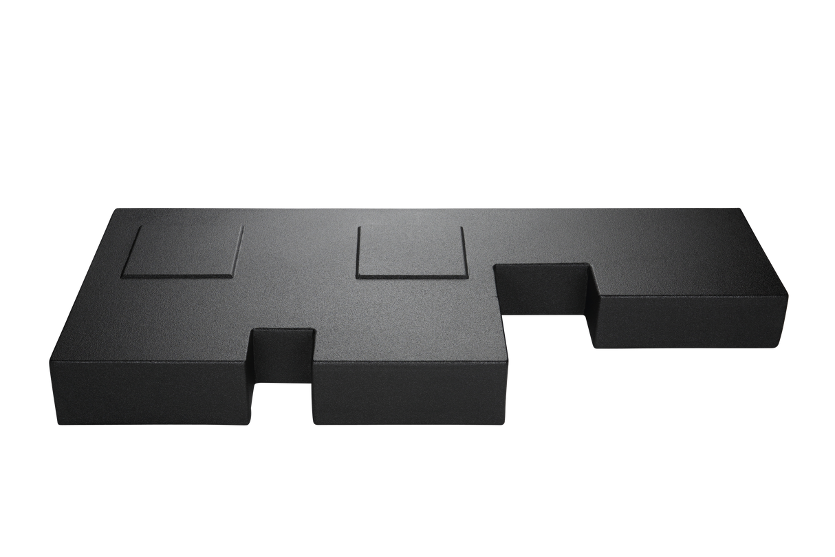 2007-2013 Toyota Tundra Double Cab Dual Poly Sub Box 2X10