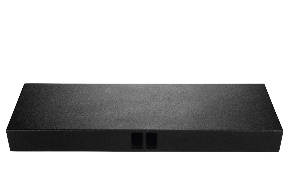 2-12'' Slot Ported Behind The Single Cab Truck Seat Poly Sub box