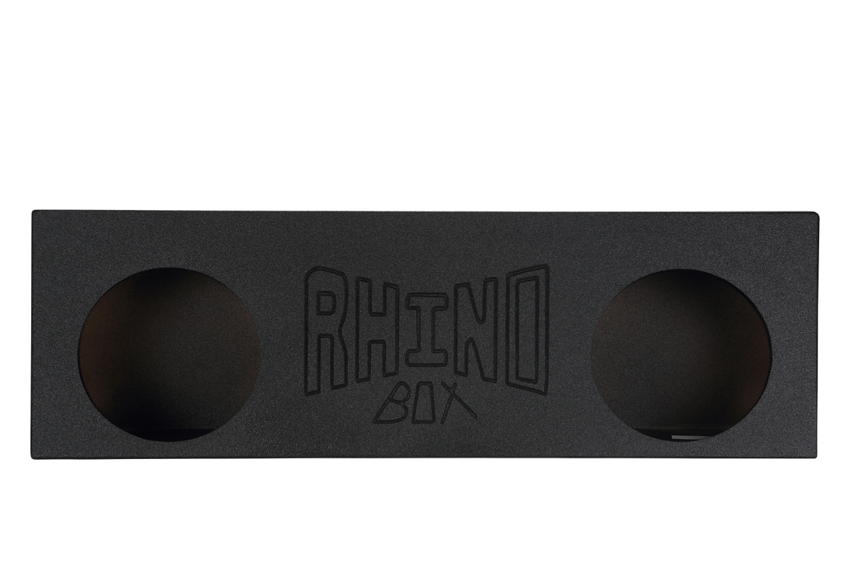 2-12'' Slot Ported Behind The Single Cab Truck Seat Poly Sub box