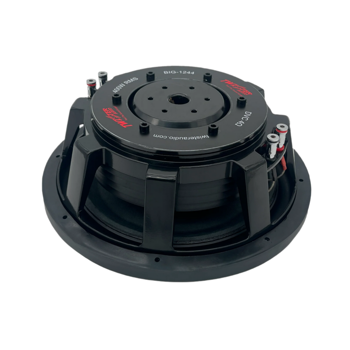 Twister Audio 12" SHALLOW DVC 4 OHM 400W RMS (BIG-1244)