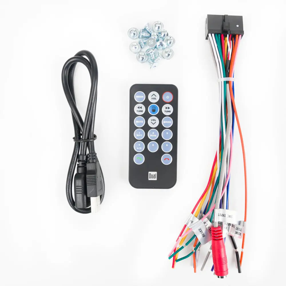 DUAL 7″ AV Media Receiver with Apple CarPlay and Android Auto – XDCPA9BT