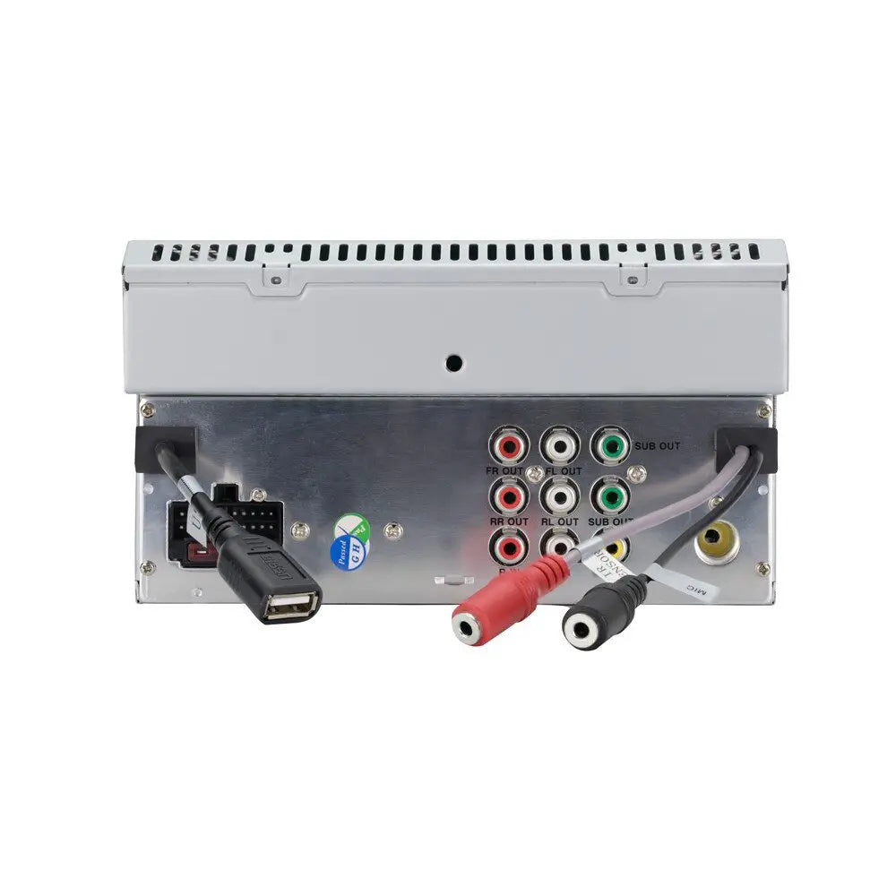 DUAL 7″ AV Media Receiver with Apple CarPlay and Android Auto – XDCPA9BT