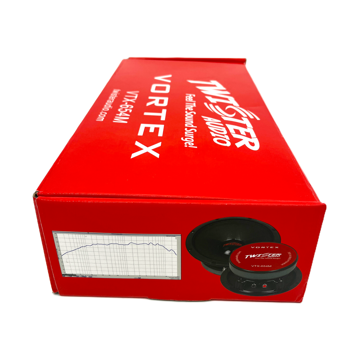 TWISTER AUDIO VORTEX 6.5" 300W RMS MIDRANGE SPEAKER (VTX-654M)