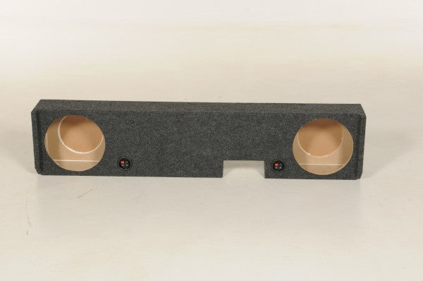2001-2008 Ford F-250 Extended Cab Down Fire 2x10" Sub Box Carpeted