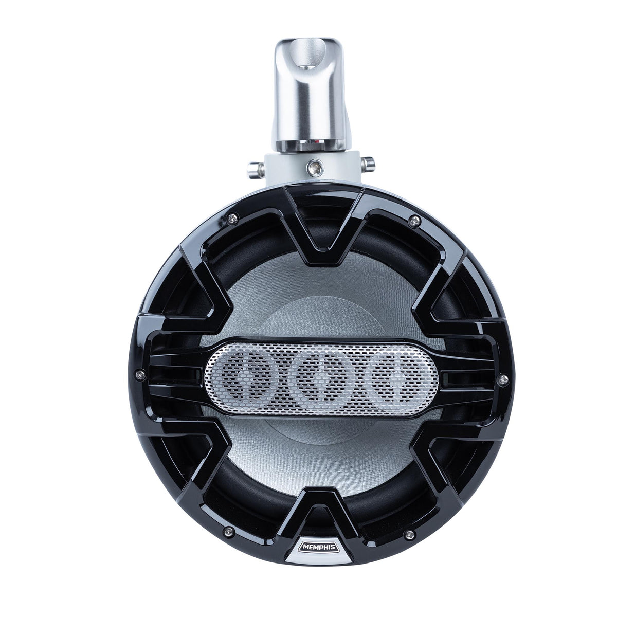PAIR 8" WB SPEAKER WITH 3 TWEETER HF ARRAY 200W (BLACK)