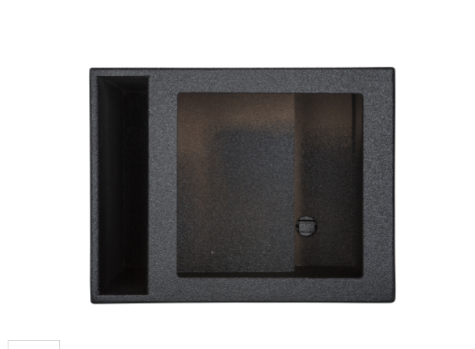 1X8'' Square Hole Slot Ported Poly Sub Box