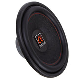 Alphasonik HSW212 Hyper 200 Series 12” 1200 Watts Max / 400 Watts RMS Single 4 Ohm Car Subwoofer Stamped Alpha Steel Basket with High Grade Magnet Non Pressed Paper Cone Audio Speaker Bass Sub Woofer