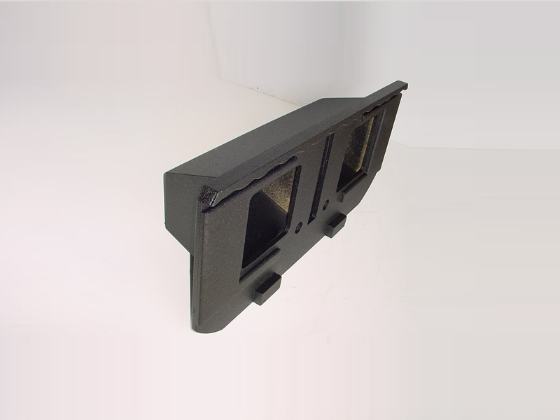 02-2016 Avalanche / Cadillac Ext.Square Hole Ported 2x12" Poly Sub Box