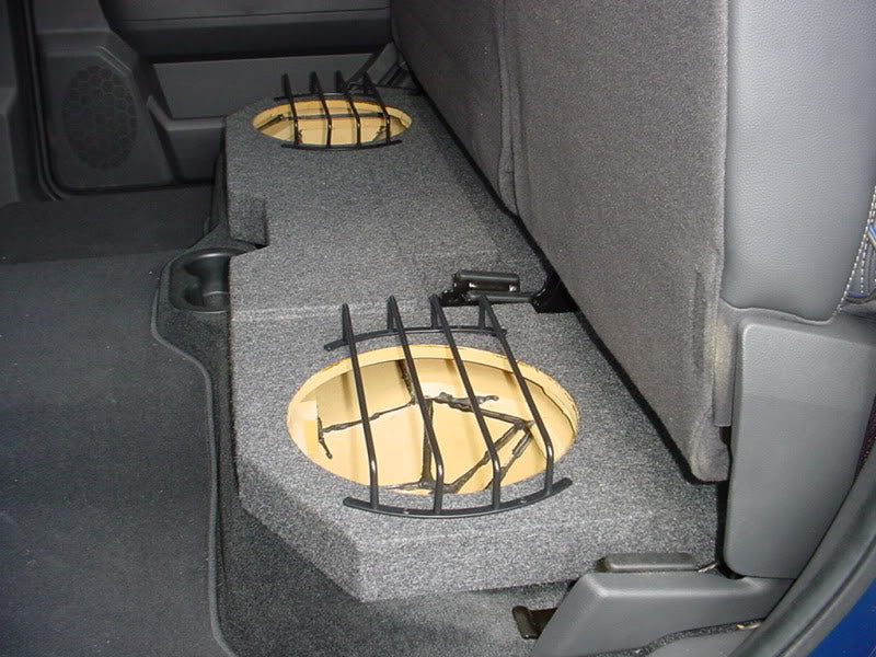 2009-2014 Dodge Ram Quad Cab Jumbo 2 8" Sub Box