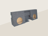 05-15 Toyota Tacoma Double Cab Sub Box 2x8" Carpeted