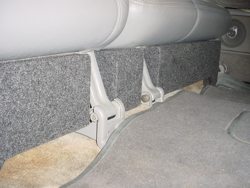 1992-1999 Chevy Tahoe Down Fire  Carpeted Sub Box
